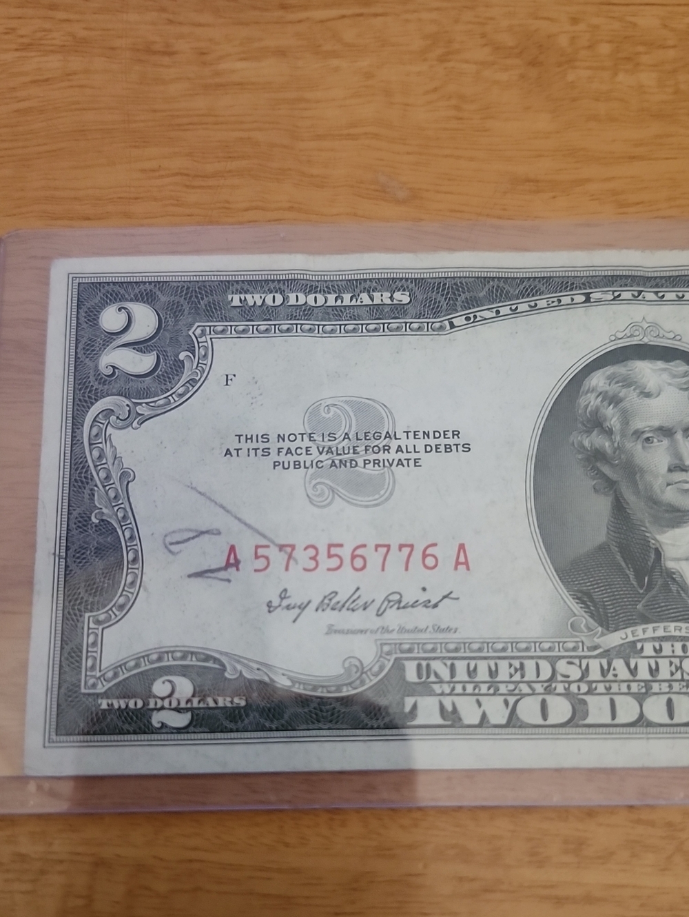 Three Two Dollar Bills, 1928C, 1953A, 1963 - Picture 8 of 12